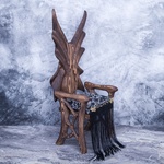 Photo of Деревянный Трон "Бабочка" с подушками