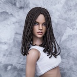 Photo of Парик "т. коричневый" SD (размеры 7-8-9)