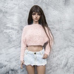 Photo of Свитер нежно-персиковый