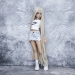 Photo of Парик "Блонд" 6-7 Minifee ОГ - 17см