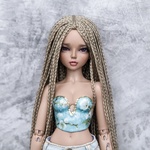 Photo of Парик "Русый" 6-7 Minifee голова 17см