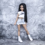 Photo of Парик "Черный" 6-7 Minifee (17см)