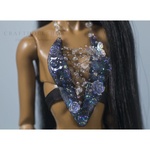 Photo of Корсаж темный космос FR Nu Face