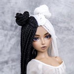 Photo of Парик "Круэлла" 6-7 Minifee (17см)