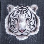 Photo of Худи с капюшоном т. серый - тигр