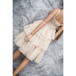 Photo of Платье бежевое с блеском Iple SiD