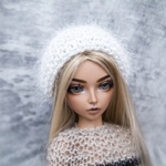 Photo of Шапочка белая "Искорки"