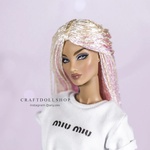 Photo of Парик на ОГ 8.9 (ФР, Межевика, и пр.) - блонд с розовым