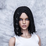 Photo of Парик "Черный" SD (размеры 7-8-9)