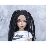 Photo of Парик "Черный" 6-7 Minifee (17см)