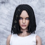 Photo of Парик "Черный" SD (размеры 7-8-9)