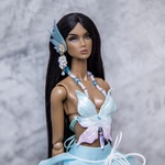 Photo of Корсаж Бабочка - мята/розовый для Nu Face