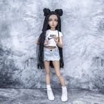 Photo of Парик "Черный" 6-7 Minifee (17см)