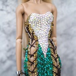 Photo of Платье - изумруд для Fashion Royalty