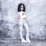 Photo of Парик "Черный" 6-7 Minifee 17см