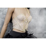 Photo of Корсаж Нюд с золотом и жемчугом