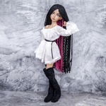 Photo of Парик "Черно-розовый" 6-7 Minifee (17см)