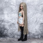 Photo of Парик "Русый" 6-7 Minifee голова 17см