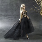 Photo of Корсаж черный с золотом для Fashion Royalty