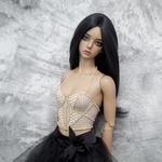 Photo of Корсаж Нюд с золотом и жемчугом