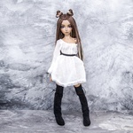 Photo of Парик "Коричневый-блонд" омбре 6-7 Minifee (17см)