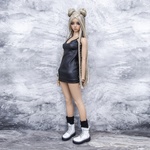 Photo of Парик "Блонд+Черный" SD (размеры 7-8-9)