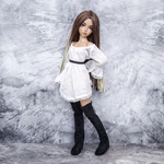 Photo of Парик "Коричневый-блонд" омбре 6-7 Minifee (17см)