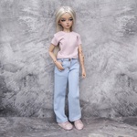 Photo of Джинсы голубые, однотонные (№5)