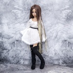 Photo of Парик "Коричневый-блонд" омбре 6-7 Minifee (17см)