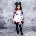 Photo of Парик "Черно-розовый" 6-7 Minifee (17см)