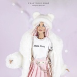 Photo of Парик на ОГ 8.9 (ФР, Межевика, и пр.) - блонд с розовым