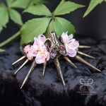 Photo of Диадема череп, шипы и цветы