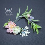 Photo of Украшение "Цветы в серебре"