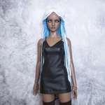 Photo of Парик "Белый+голубой" SD 7-8-9