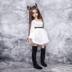 Photo of Парик "Коричневый-блонд" омбре 6-7 Minifee (17см)