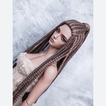 Photo of Парик "кофе с молоком" лео 5-6 Iple Fid 14.5см