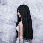 Photo of Парик "Черный" SD (размеры 7-8-9)