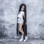 Photo of Парик "Черный" 6-7 Minifee (17см)