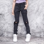 Photo of Джинсы т. серые прямые (1)