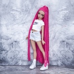 Photo of Парик "Розовый" Лео 6-7 Minifee (17см)