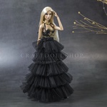 Photo of Корсаж черный с золотым для Fashion Royalty