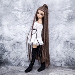 Photo of Парик "2 тона коричневых" 6-7 Minifee (17см)