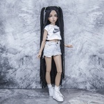 Photo of Парик "Черный" 6-7 Minifee (17см)