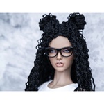 Photo of Парик "Черный" гофре SD 7-8-9