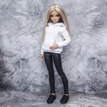 Photo of Худи с капюшоном Айвори - с рисунком