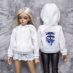 Photo of Худи с капюшоном Айвори - с рисунком