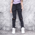 Photo of Джинсы т. серые прямые (1)