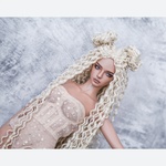 Photo of Парик "блонд" гофре 5-6 Iple Fid 14.5см