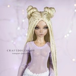 Photo of Парик 6-7 Minifee (17см) Экстра длинный блонд