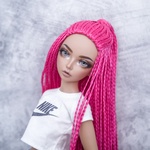 Photo of Парик "Розовый" Лео 6-7 Minifee (17см)